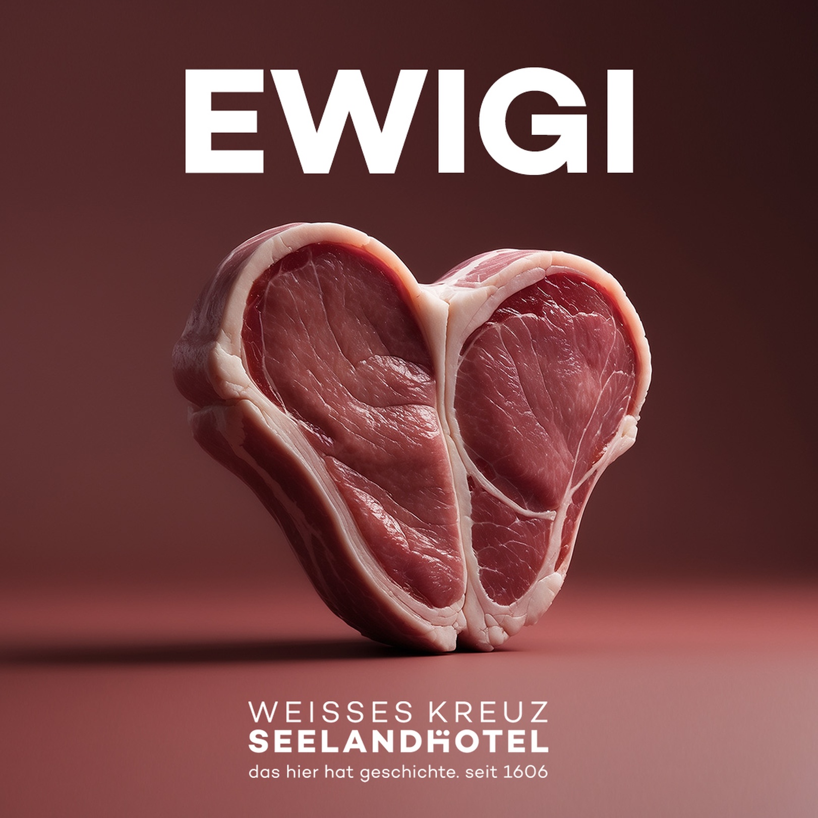 EWIG Kampagne Seelandhotel Fleisch