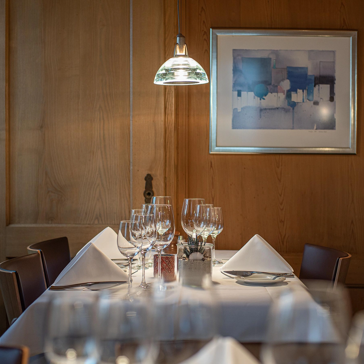 Tisch Hotel Adler Grüningen